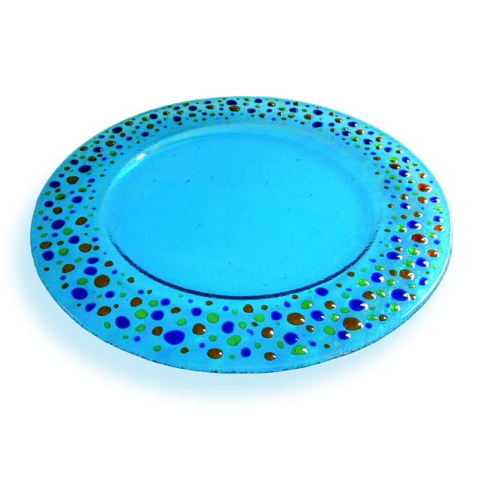 Sottopiatto azzurro serie Stille Sottopiatto azzurro serie Stille