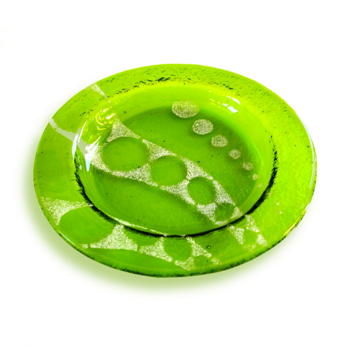 Sottobicchiere - piattino verde chiaro Sottobicchiere - piattino verde chiaro